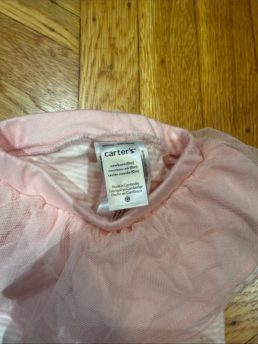 Carter’s 1 piece tutu pants